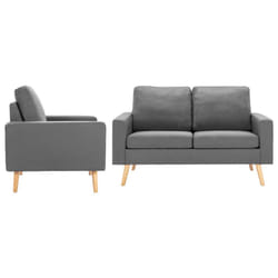 VidaXL 3056614 canapé Gris