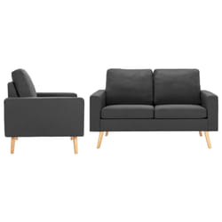 VidaXL 3056615 canapé Gris