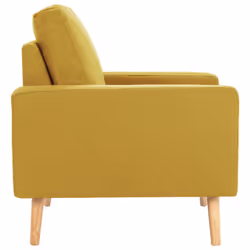 VidaXL 3056620 canapé Jaune - Vue supplémentaire 8