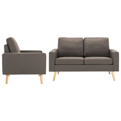 VidaXL 3056622 canapé Taupe