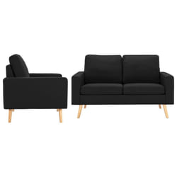 VidaXL 3056623 canapé Noir