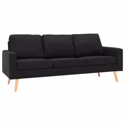 VidaXL 3056633 canapé Noir