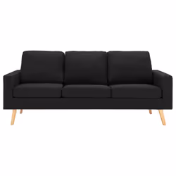 VidaXL 3056643 canapé Noir