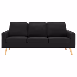 VidaXL 3056653 canapé Noir