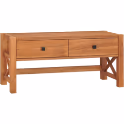 Ce meuble TV en bois est un choix parfait pour apporter un charme rustique à votre espace de vie actuel. Ce meuble TV, constr ...
