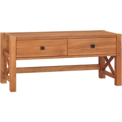 Meuble tv 100x40x45 cm Bois de teck Vidaxl