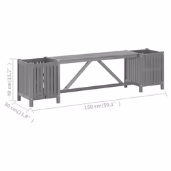 VidaXL 311823 banc de jardin Bois d'acacia - Vue supplémentaire 8