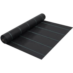Vidaxl - Toile de paillage Noir 1x200 m pp