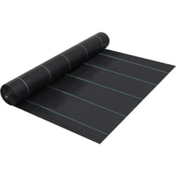 Vidaxl - Toile de paillage Noir 2x10 m pp