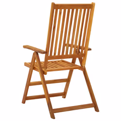 VidaXL 311847 chaise d'extérieur Terrace Bois d'acacia - Vue supplémentaire 4