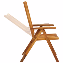VidaXL 311847 chaise d'extérieur Terrace Bois d'acacia - Vue supplémentaire 5