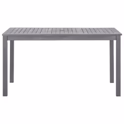 VidaXL 311849 table de jardin Gris