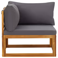 VidaXL 311852 banc de jardin Bois d'acacia, Tissu, Polyester