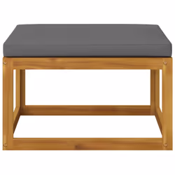 VidaXL 311854 banc de jardin Bois d'acacia, Tissu, Polyester - Vue supplémentaire 6