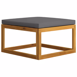 VidaXL 311864 banc de jardin Bois d'acacia, Tissu, Polyester - Vue supplémentaire 4