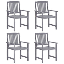 VidaXL 311875 chaise d'extérieur Terrace Bois d'acacia Gris