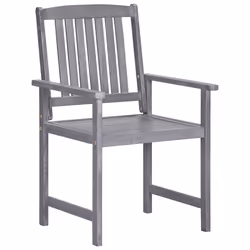 VidaXL 311875 chaise d'extérieur Terrace Bois d'acacia Gris