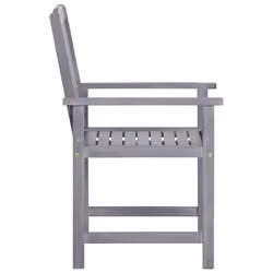 VidaXL 311875 chaise d'extérieur Terrace Bois d'acacia Gris - Vue supplémentaire 4