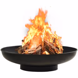 Ce foyer fait un supplément décoratif et d'ambiance à votre jardin ou terrasse, tout en vous gardant au chaud lorsqu'il fait  ...