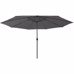 Ce parasol d'extérieur tendance avec des lumières LED est une excellente solution pour créer de l'ombre et vous protéger des  ...