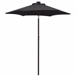 Cet élégant parasol, qui peut être monté sur votre support existant ou au milieu des tables si des trous sont percés, est le  ...