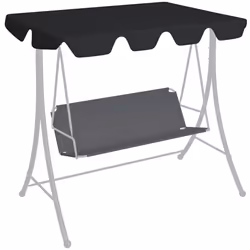 Vous êtes à la recherche d’un remplacement pour votre balançoire ? Ce toit de remplacement de balançoire pratique est un exce ...