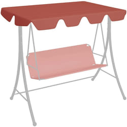 Toit rechange balançoire terre cuite 150/130x105/70 cm - Vidaxl