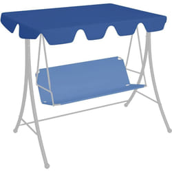 Toit de rechange de balançoire bleu 150/130x105/70 cm - Vidaxl