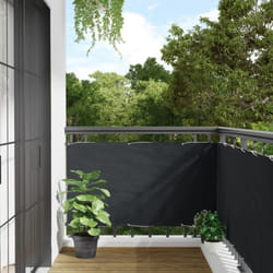 Vidaxl - cran de balcon Anthracite 75x300 cm Tissu Oxford