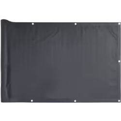 Avec cet écran de balcon imperméable, vous pouvez profiter de l'intimité tout en vous relaxant ou en prenant un bain de solei ...