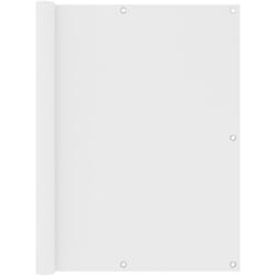 Vidaxl - cran de balcon Blanc 120x300 cm Tissu Oxford