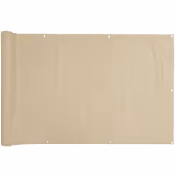 Avec cet écran de balcon imperméable, vous pouvez profiter de l'intimité tout en vous relaxant ou en prenant un bain de solei ...