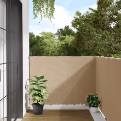 Avec cet écran de balcon imperméable, vous pouvez profiter de l'intimité tout en vous relaxant ou en prenant un bain de solei ...