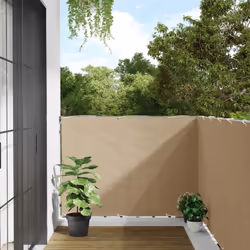 Avec cet écran de balcon imperméable, vous pouvez profiter de l'intimité tout en vous relaxant ou en prenant un bain de solei ...