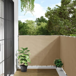 Vidaxl - cran de balcon Beige 120x600 cm Tissu Oxford