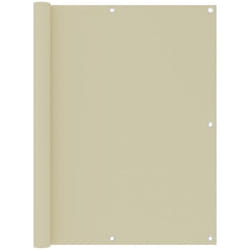 Vidaxl - cran de balcon Crème 120x300 cm Tissu Oxford