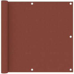 Vidaxl - cran de balcon Terre cuite 90x500 cm Tissu Oxford