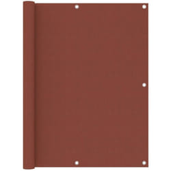 Vidaxl - cran de balcon Terre cuite 120x600 cm Tissu Oxford