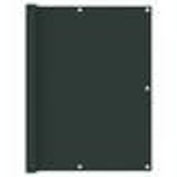 vidaXL Écran de balcon Vert foncé 120x300 cm Tissu Oxford - TU