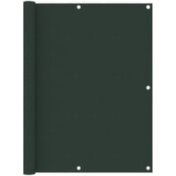 Vidaxl - cran de balcon Vert foncé 120x400 cm Tissu Oxford