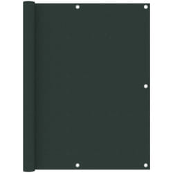Vidaxl - cran de balcon Vert foncé 120x600 cm Tissu Oxford