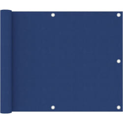 vidaXL Écran de balcon Bleu 75x300 cm Tissu Oxford