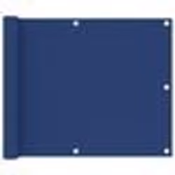 vidaXL Écran de balcon Bleu 75x400 cm Tissu Oxford - TU