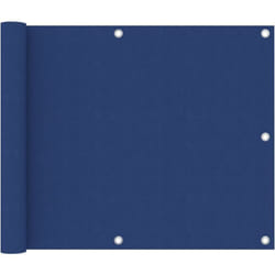 Vidaxl - cran de balcon Bleu 75x600 cm Tissu Oxford