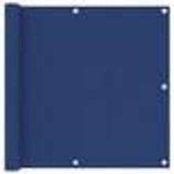 vidaXL Écran de balcon Bleu 90x400 cm Tissu Oxford - TU