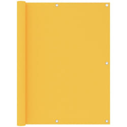 Vidaxl - cran de balcon Jaune 120x400 cm Tissu Oxford
