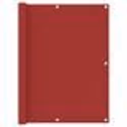 vidaXL Écran de balcon Rouge 120x300 cm Tissu Oxford - TU