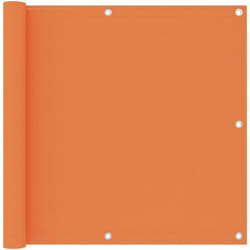 Vidaxl - cran de balcon Orange 90x500 cm Tissu Oxford