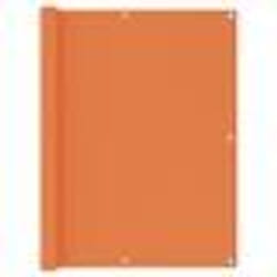 vidaXL Écran de balcon Orange 120x400 cm Tissu Oxford - TU