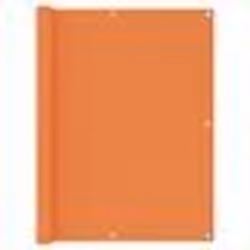 vidaXL Écran de balcon Orange 120x600 cm Tissu Oxford - TU